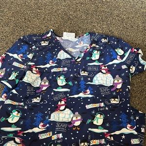 Scrub star medium only worn once